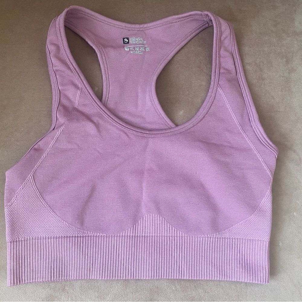 [shein] seamless sports bra BNWOT. #1